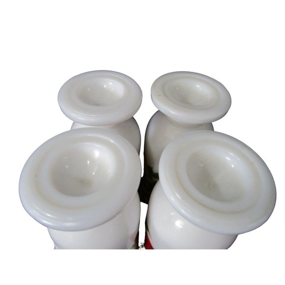 Red Yellow Rose on Milk Glass Avon Cordial Tia Maria Demitasse Mug GUC  Four - Picture 11 of 16